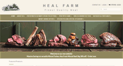 Desktop Screenshot of healfarm.co.uk